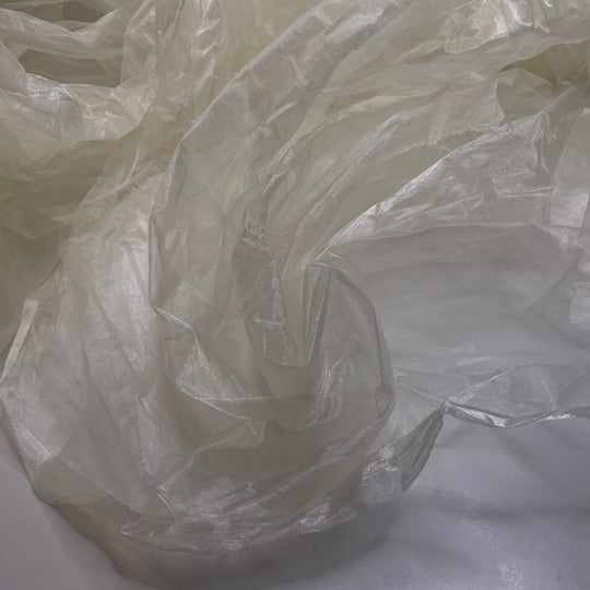 Sashay Shante - Organza Nylon Woven - Cream - 4.75M Bundle