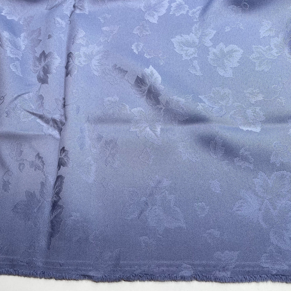 UB - Let Yourself Just Be - Jacquard Crepe Synthetic Blend Woven - Blue Floral - 2.6M Bundle