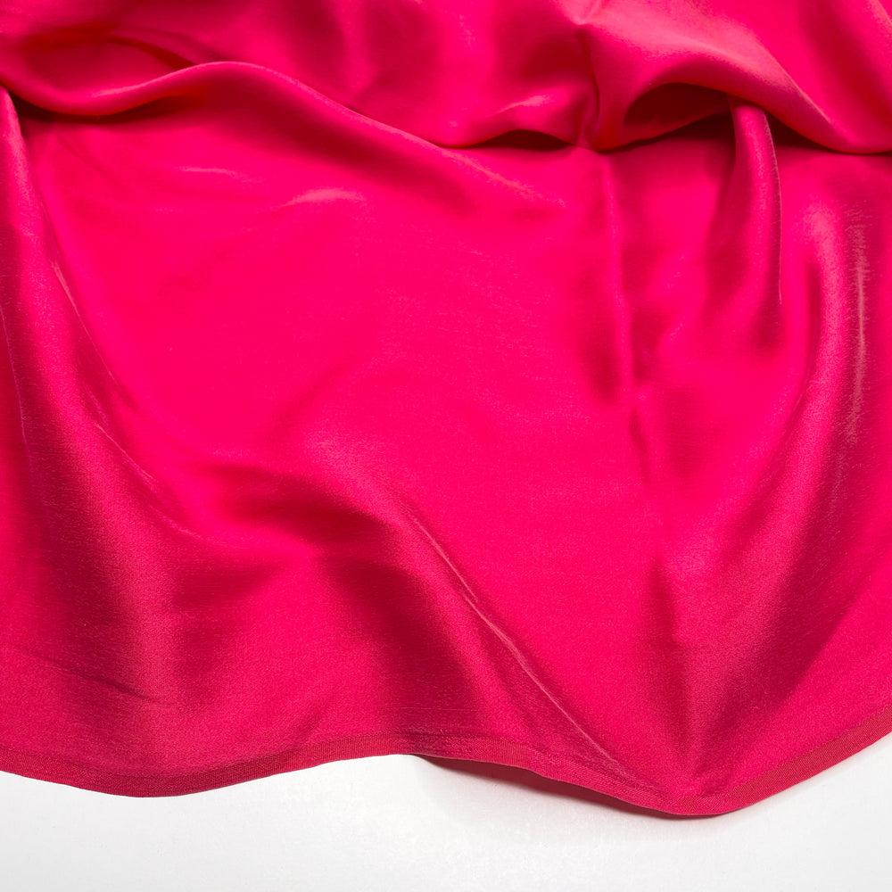 Doing The Macarena - Brushed Sateen Silk Woven - Light Red - 3M Bundle