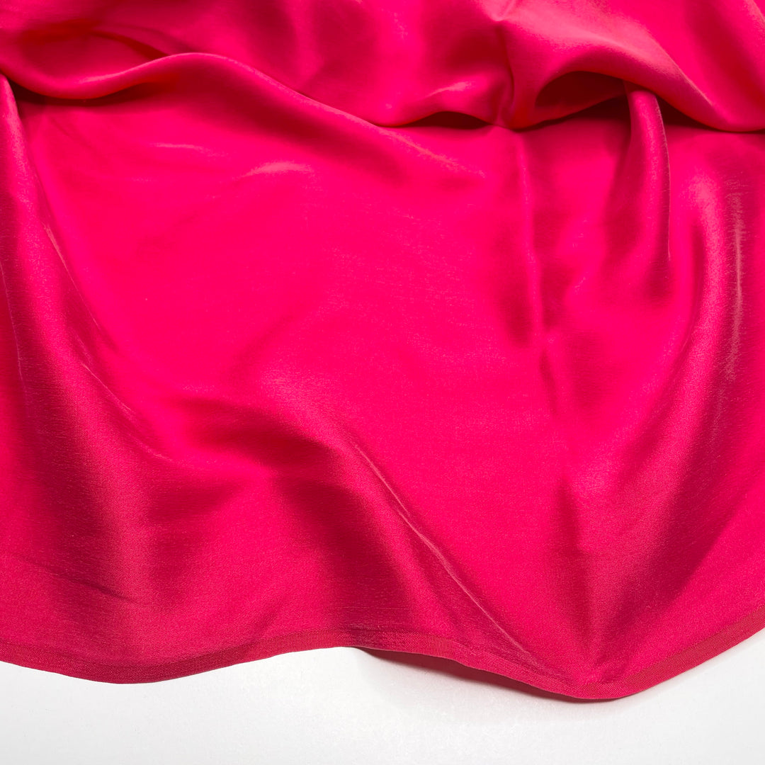 Doing The Macarena - Brushed Sateen Silk Woven - Light Red - 3M Bundle