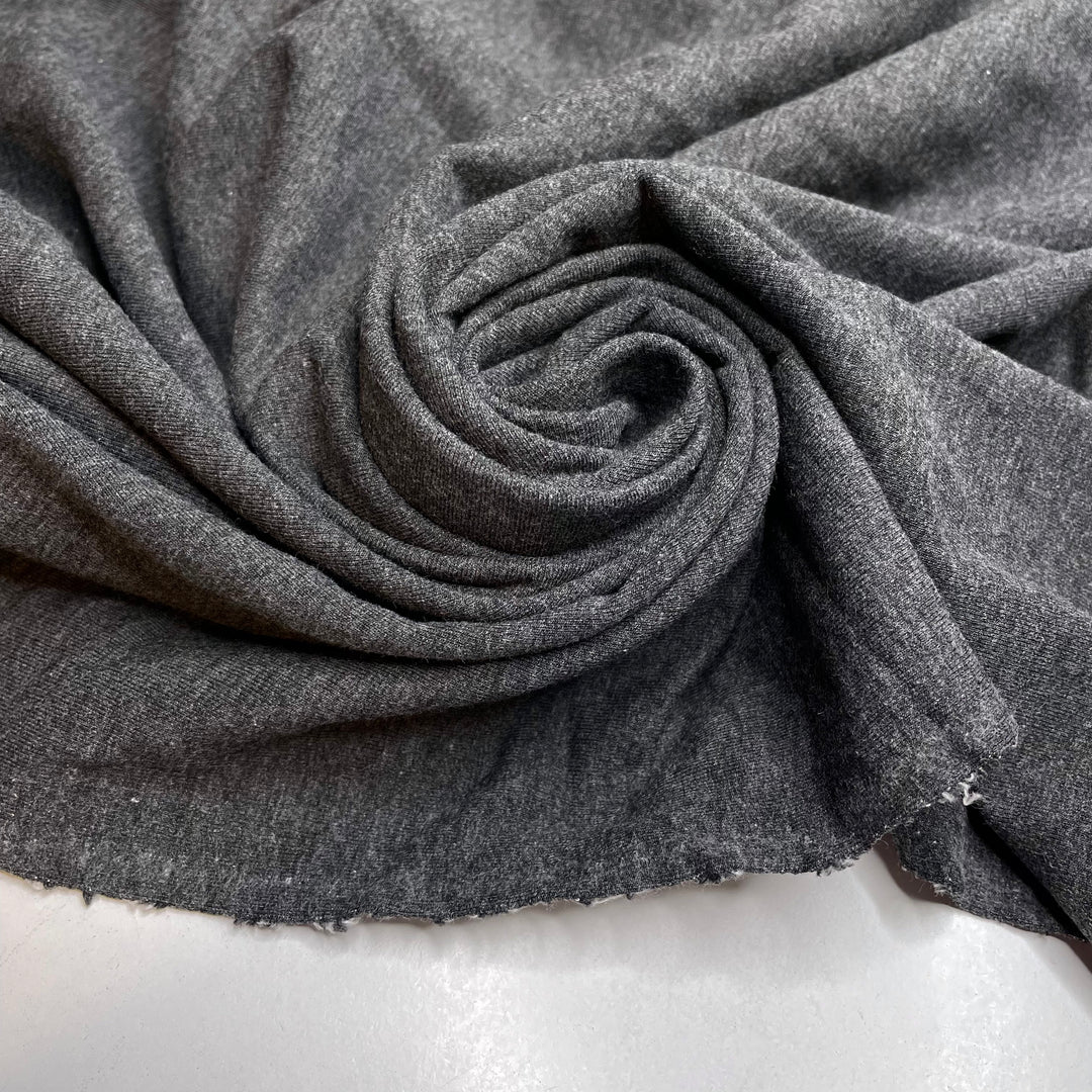 Parallel Universe - Jersey Fleece Bamboo/Cotton Knit - Grey - 1M Bundle