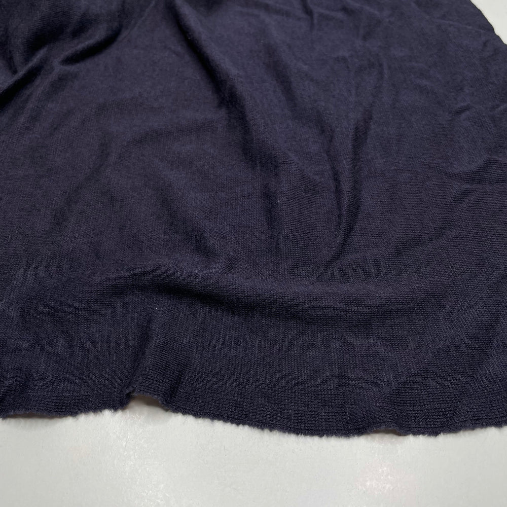 Royale With Cheese - Wool/Cotton Knit - Navy - 2M Bundle
