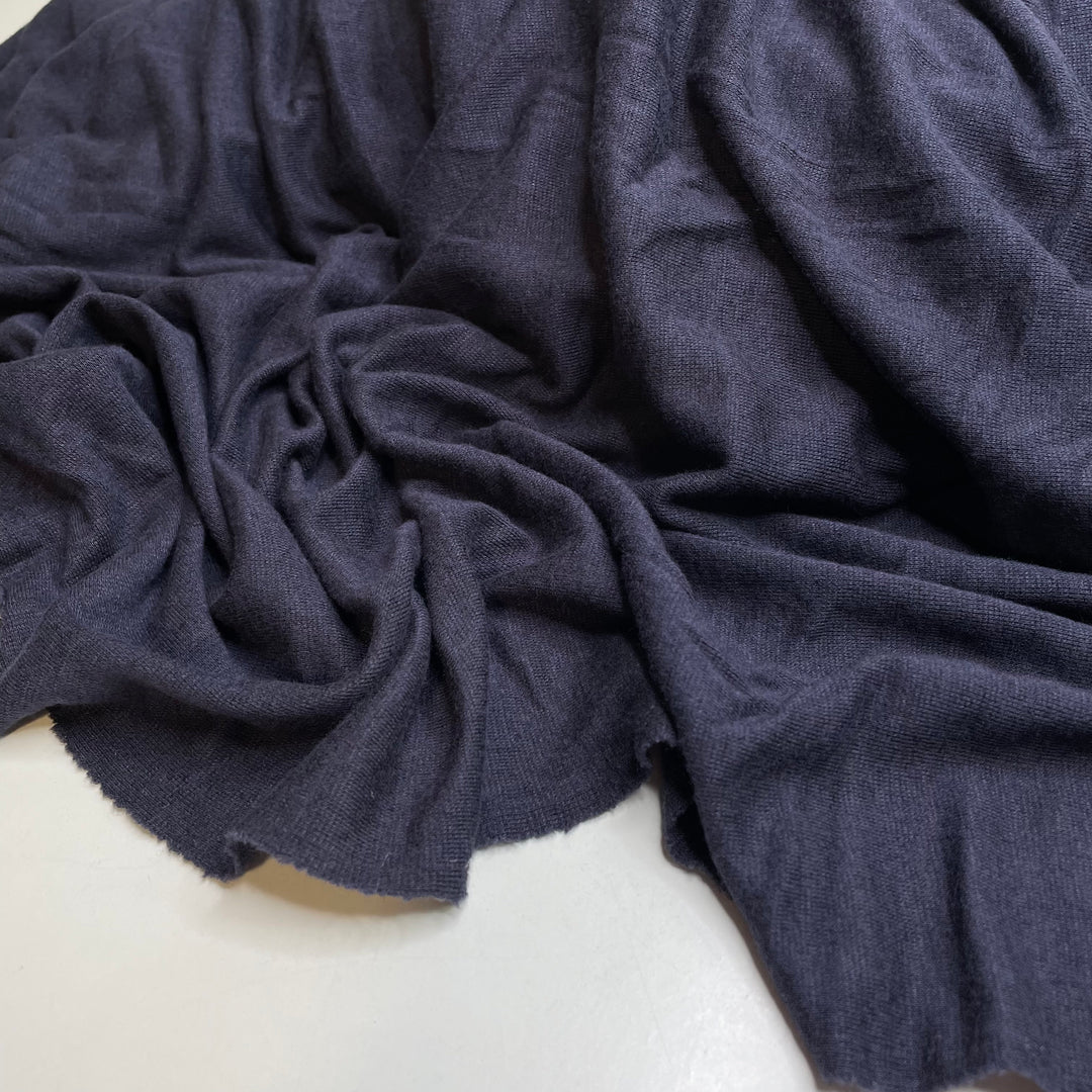 Royale With Cheese - Wool/Cotton Knit - Navy - 2M Bundle