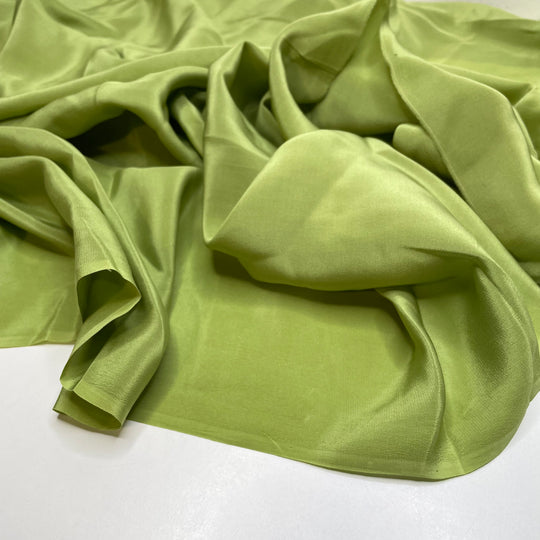 Moss Grows Everywhere - Satin Silk Woven - Light Green - 2.3M Bundle