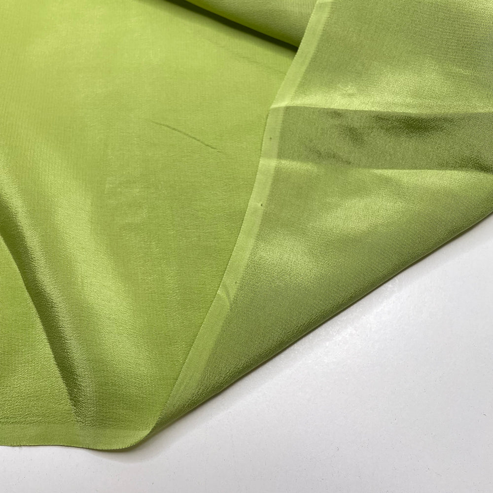 Moss Grows Everywhere - Satin Silk Woven - Light Green - 2.3M Bundle