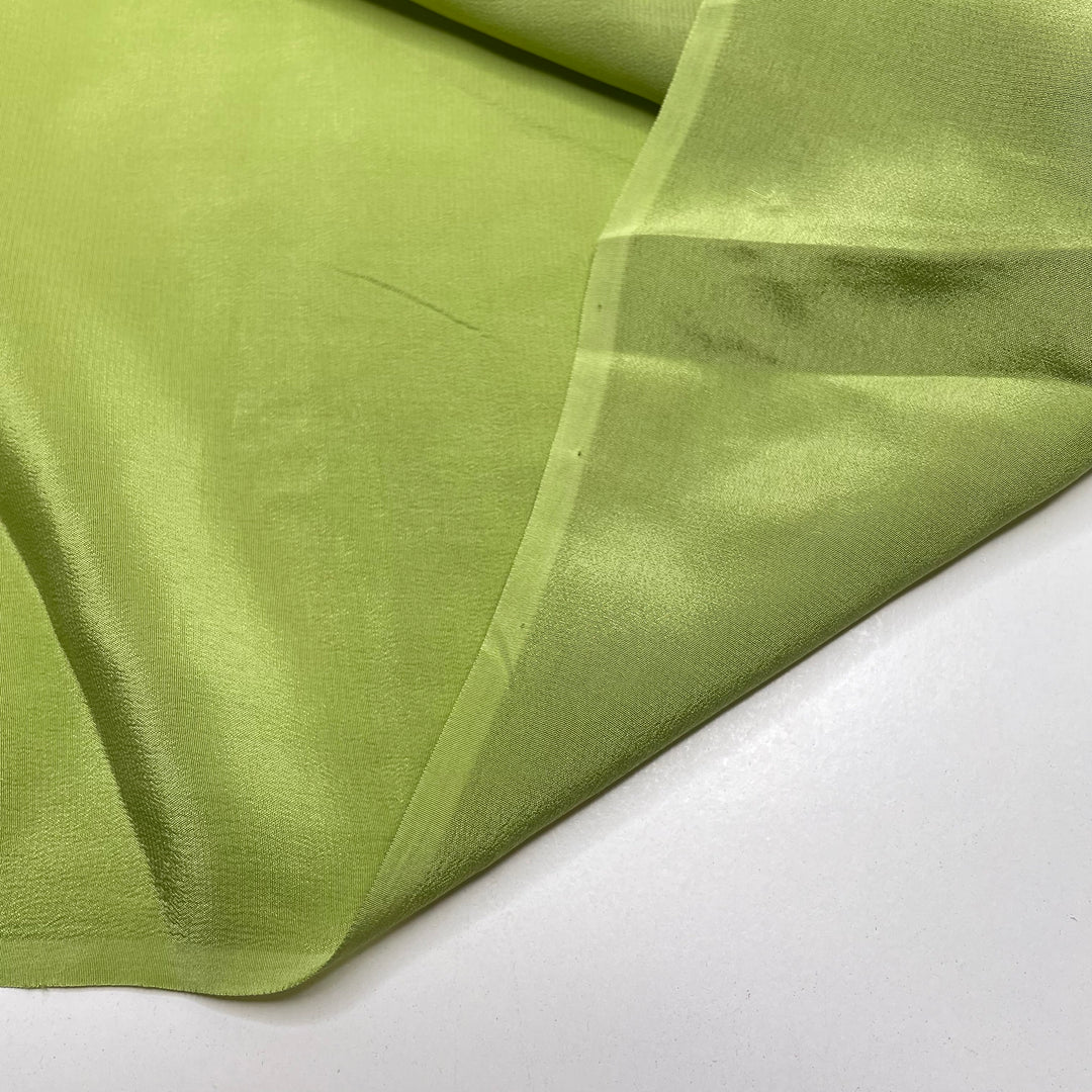 Moss Grows Everywhere - Satin Silk Woven - Light Green - 2.3M Bundle