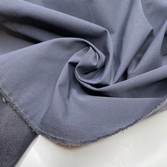 The Coat Dad Wears Every Day - Back Side Is Looped Polyester Blend Knit - Dark Slate Grey - 4M Bundle