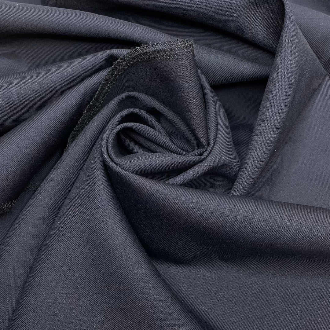 A Family Event - Twill Weave Wool Woven - Navy - 1.05M Bundle