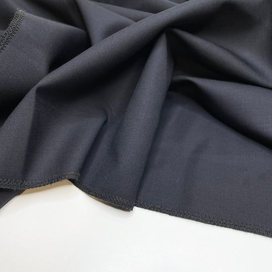 A Family Event - Twill Weave Wool Woven - Navy - 1.05M Bundle