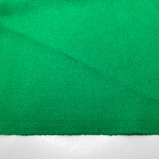 Its Your Turn To Mow The Lawn - Herringbone Wool Woven - Green - 0.75M Bundle