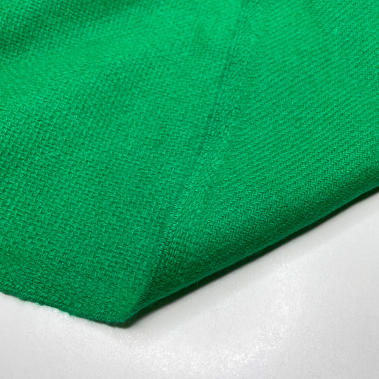 Its Your Turn To Mow The Lawn - Herringbone Wool Woven - Green - 0.75M Bundle