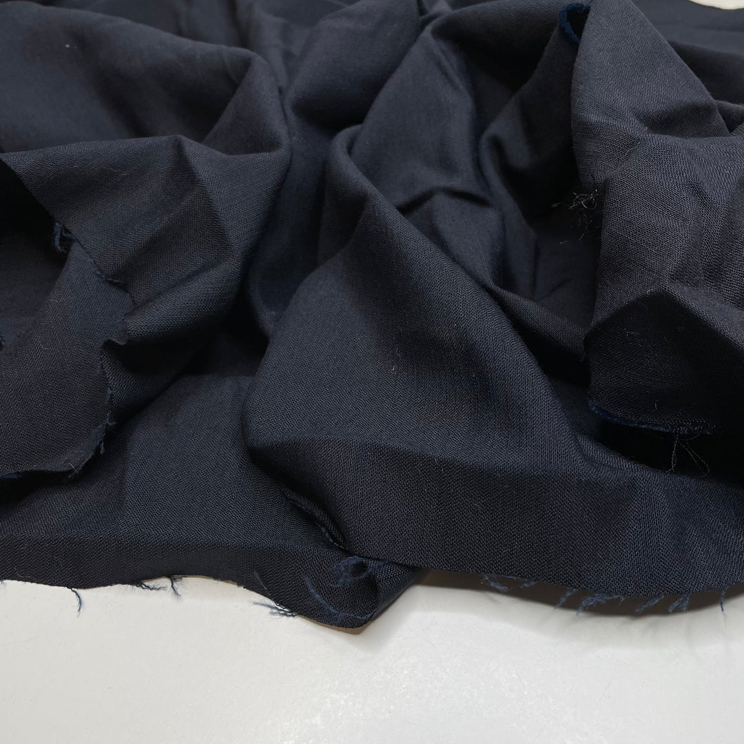 Will You Marry Me - Wool Woven - Dark Navy - Bundles