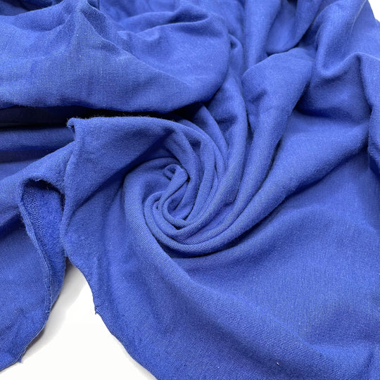 Erin S Blue - Jersey Fleece Bamboo/Cotton Knit - Blue - 1.4M Bundle