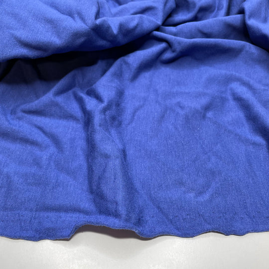 Erin S Blue - Jersey Fleece Bamboo/Cotton Knit - Blue - 1.4M Bundle