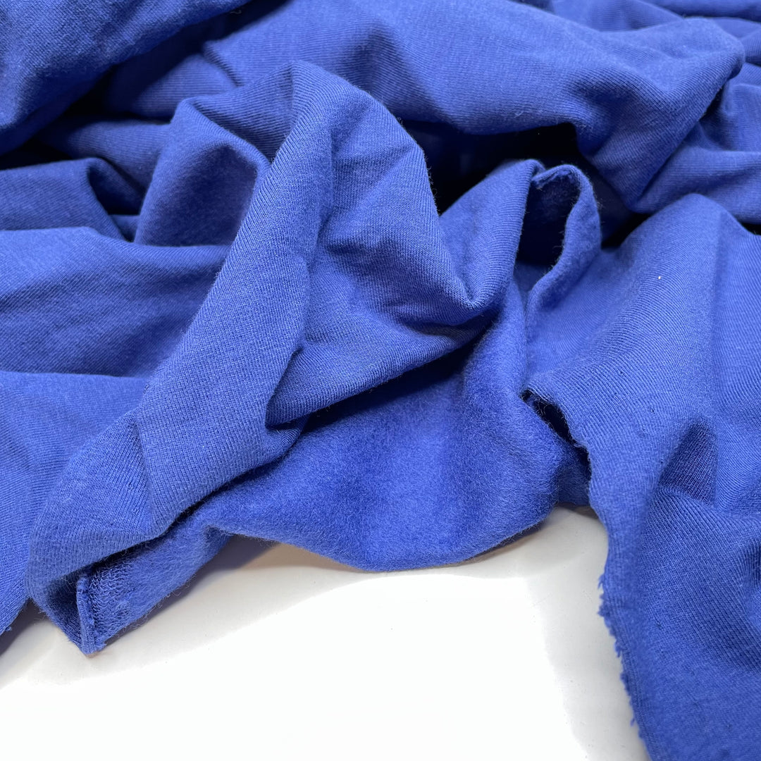 Erin S Blue - Jersey Fleece Bamboo/Cotton Knit - Blue - 1.4M Bundle
