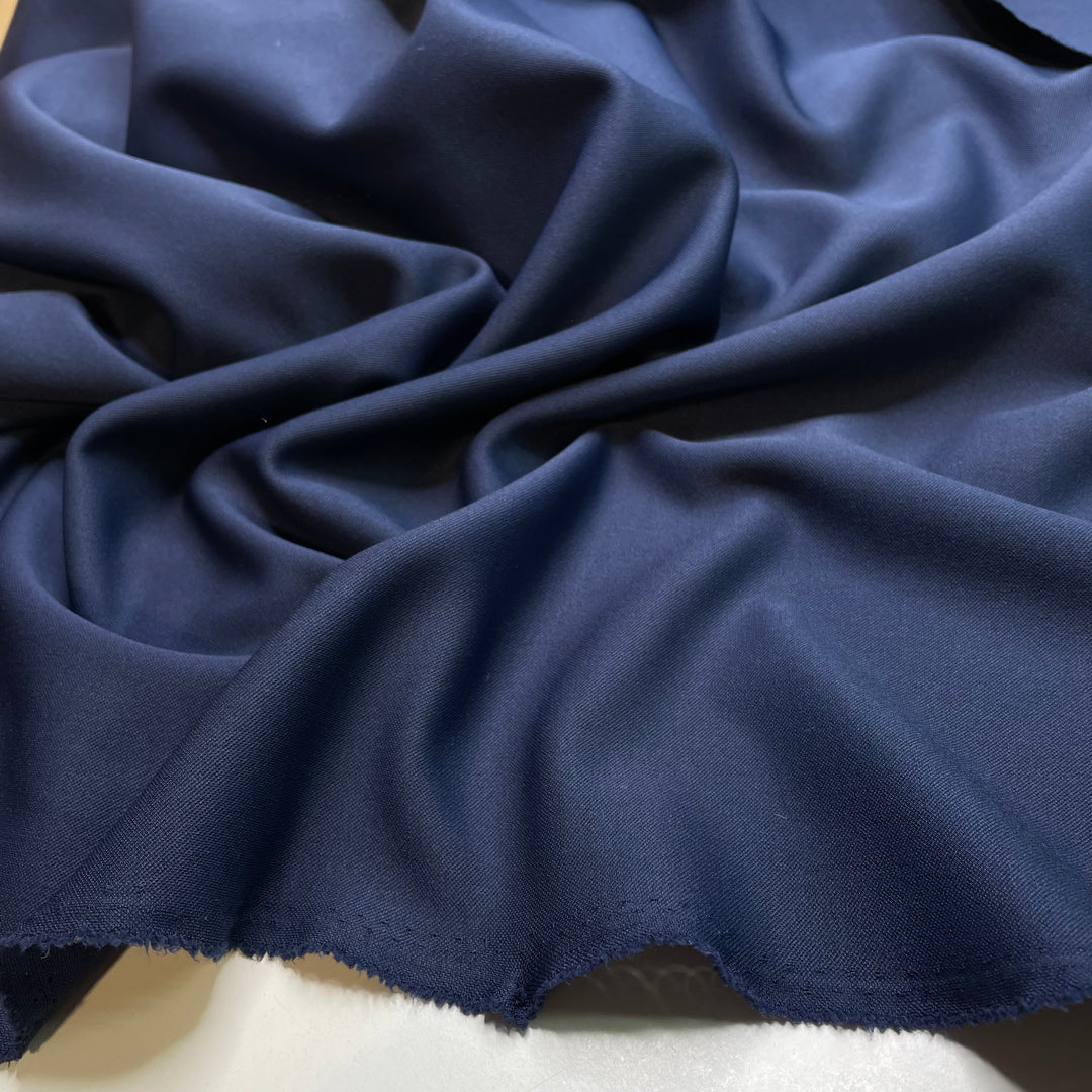 Monarchy - Double Cloth Knit Polyester Blend  - Navy - 3M Bundle