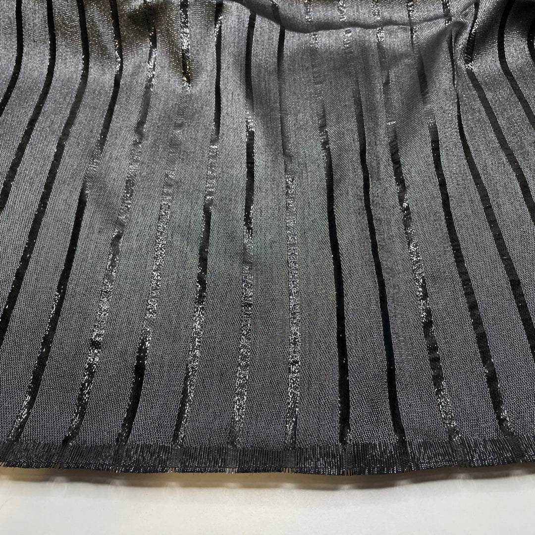 Je Ne Sais Quoi - Poly Woven - Black/Silver Stripes - 2.4M Bundle