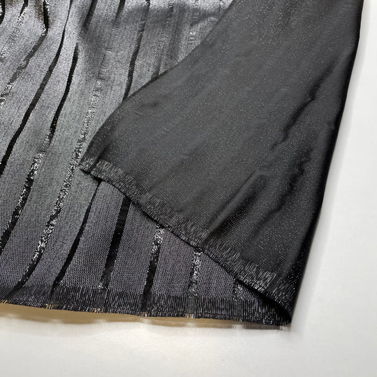 Je Ne Sais Quoi - Poly Woven - Black/Silver Stripes - 2.4M Bundle