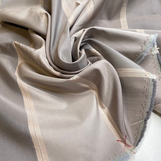 Equanimity - Poly Woven - Grey/Silver Stripes - Bundles