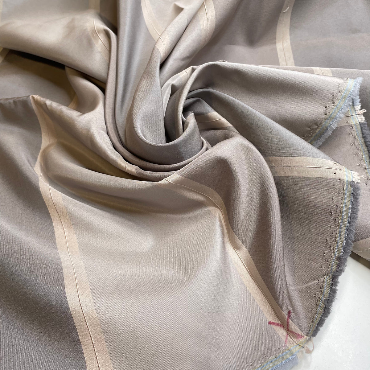 Equanimity - Poly Woven - Grey/Silver Stripes - Bundles