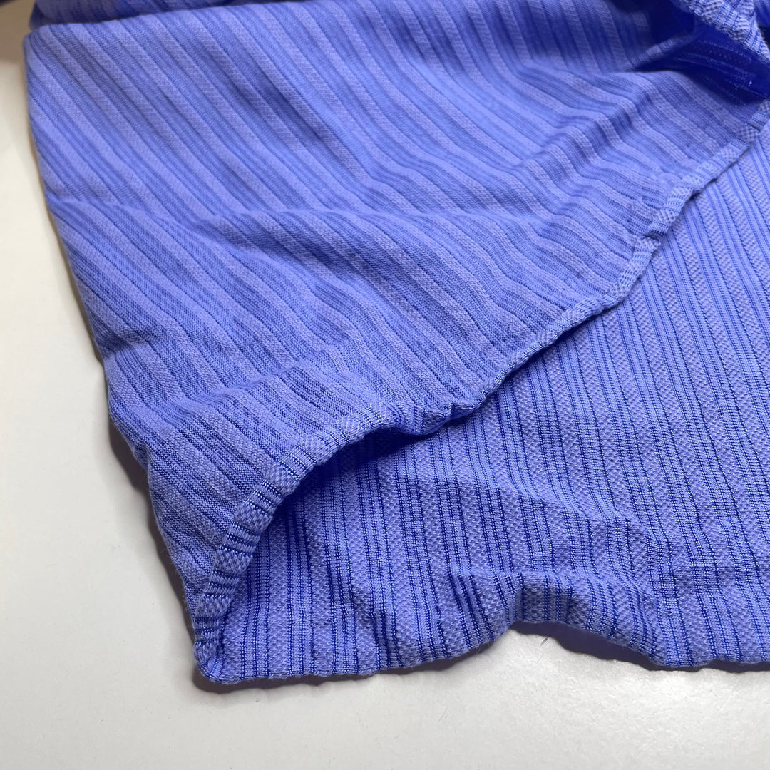 Rainy Aromatherapy - Cotton Blend Knit - Periwinkle Blue Stripes - 2.2M Bundle