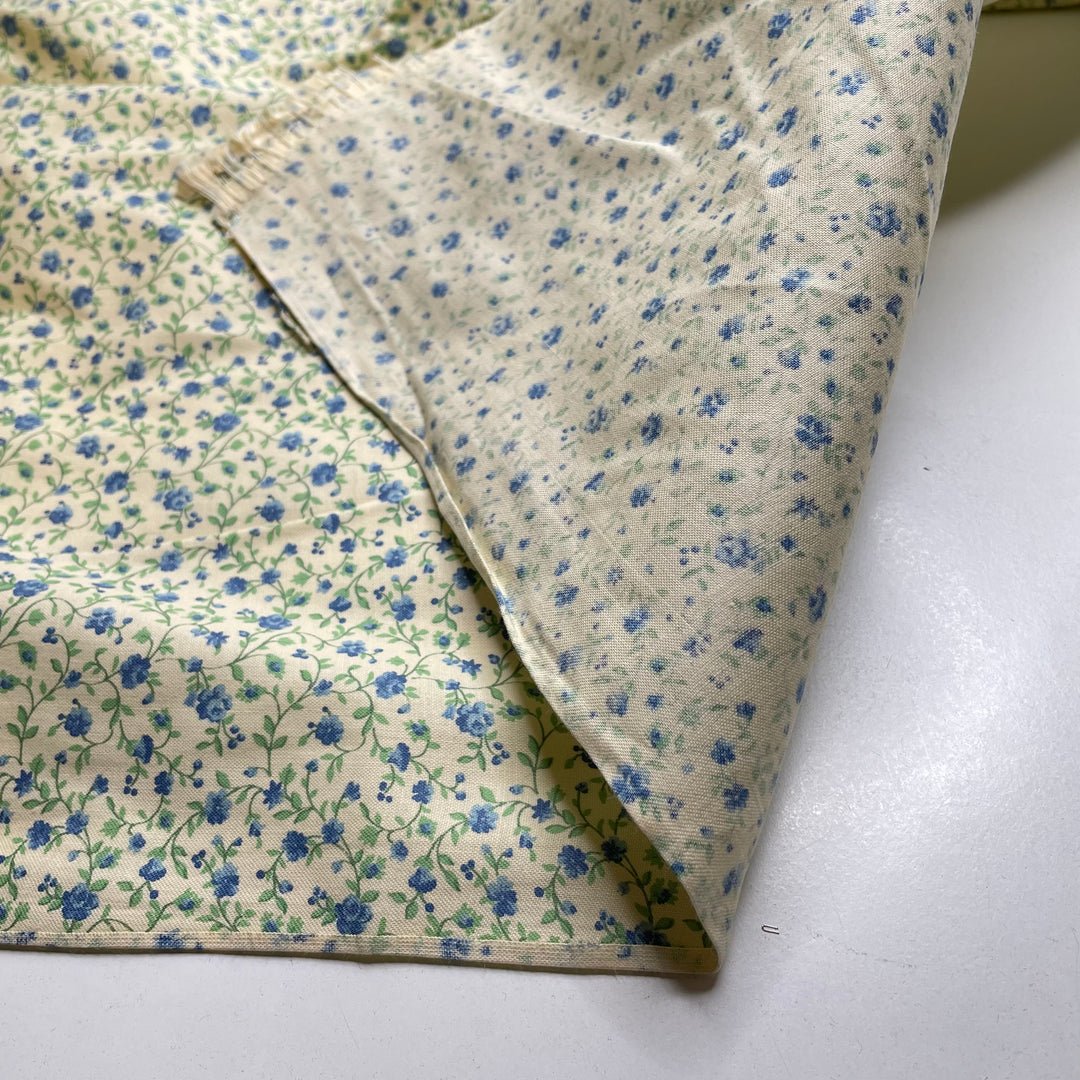 Nurturing Tendrils - Cotton Woven - Cream Floral - 2M Bundle