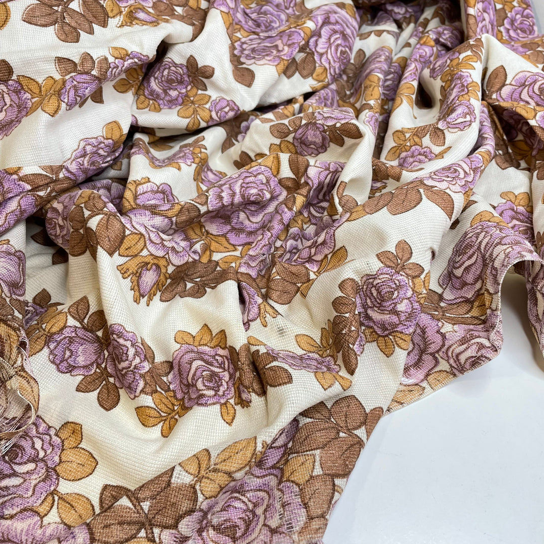 UB - Home Sweet Home - Acrylic Woven - Cream Multi Floral - 2M Bundle