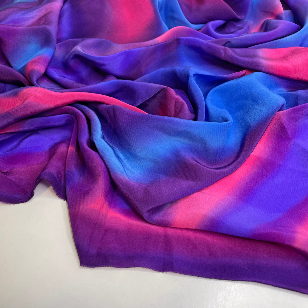 UB - Aurora Borealis - Silk Woven - Purple Multi Abstract - 1.5M Bundle