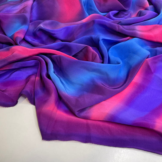 UB - Aurora Borealis - Silk Woven - Purple Multi Abstract - 1.5M Bundle