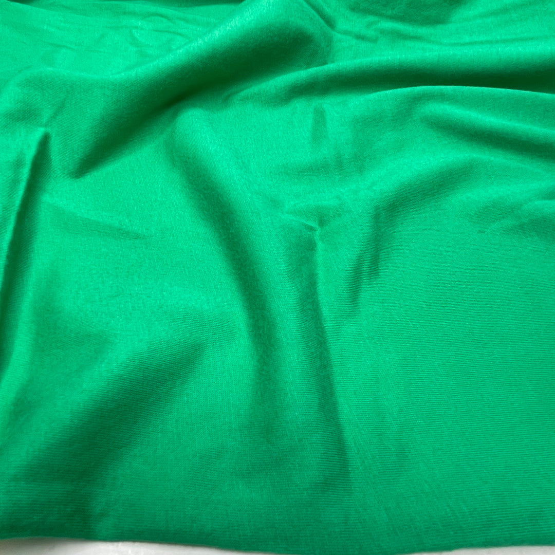 Zany Zest - Jersey Cotton Blend Knit - Green - Bundles