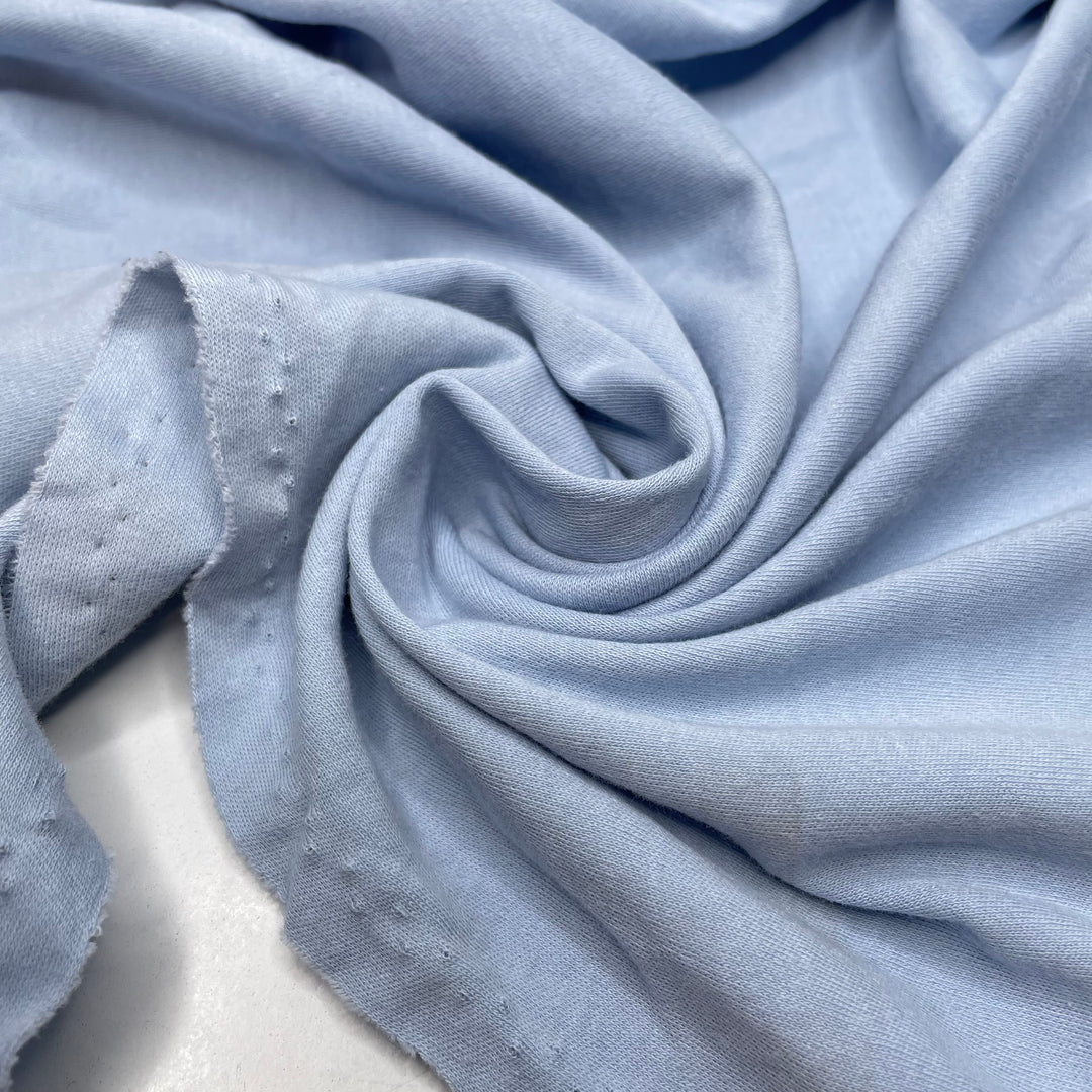 Peculiar Hues - Jersey Cotton Blend Knit - Light Blue - 1.5M Bundle