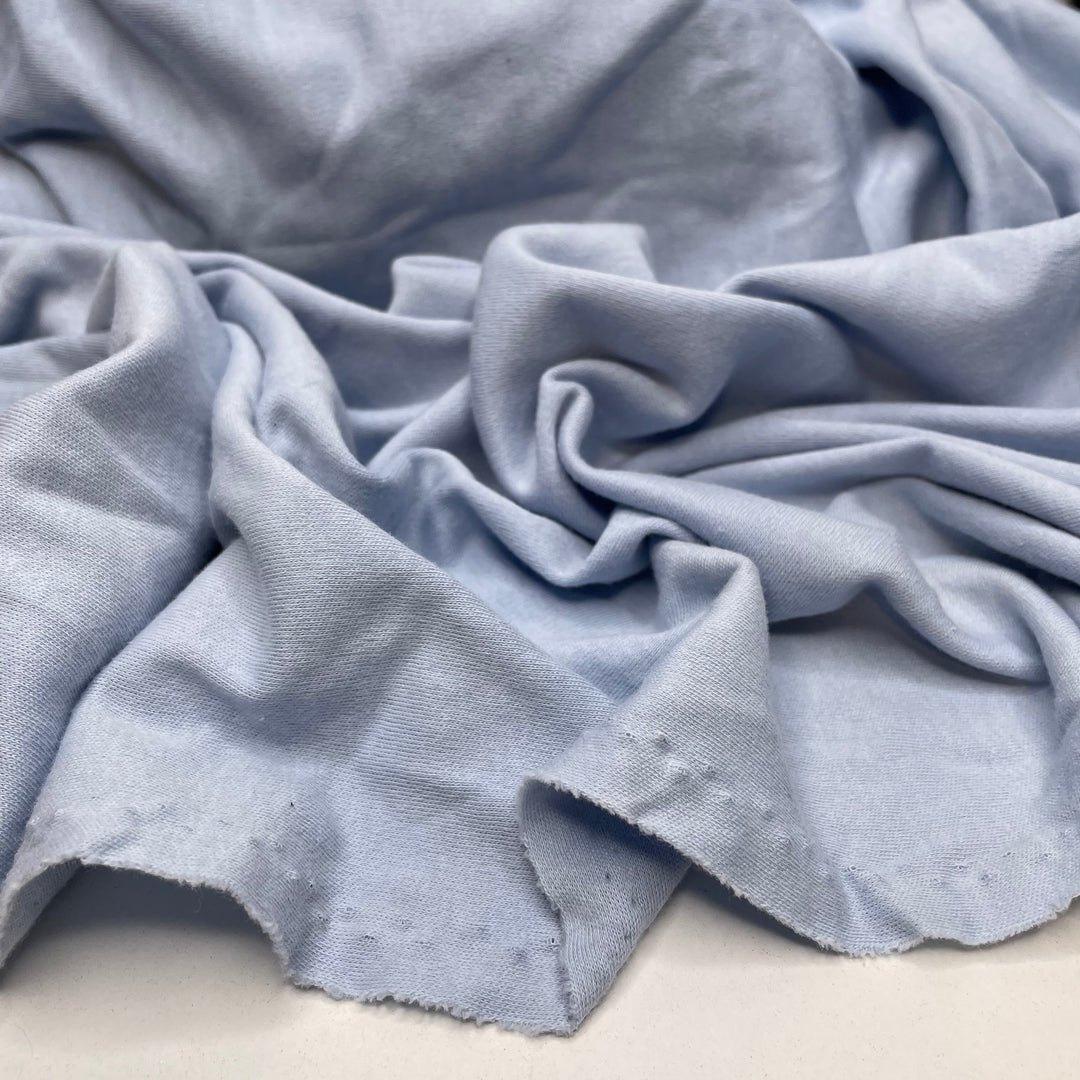 Peculiar Hues - Jersey Cotton Blend Knit - Light Blue - 1.5M Bundle