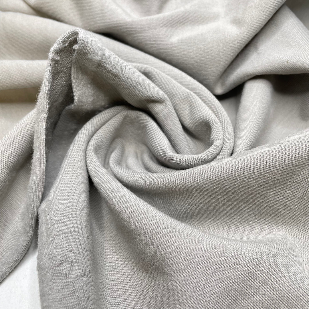 Mouse Ear - Jersey Fleece Bamboo Blend Knit - Light Grey - 0.7M Bundle