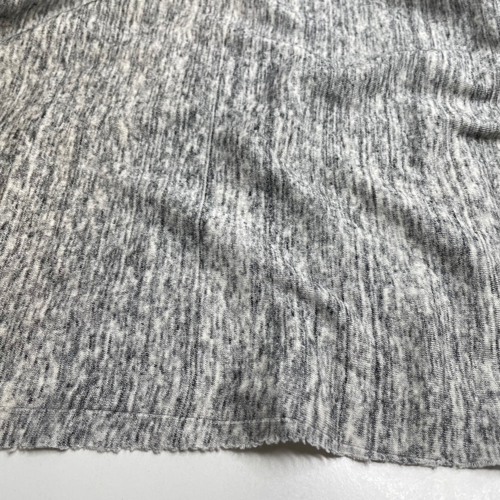Tracks Of My Tears - Rib Knit Cotton Blend Knit - Grey - 1M Bundle