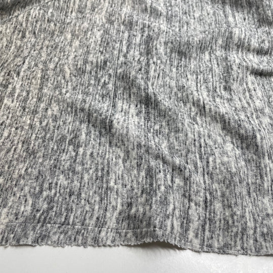 Tracks Of My Tears - Rib Knit Cotton Blend Knit - Grey - 1M Bundle