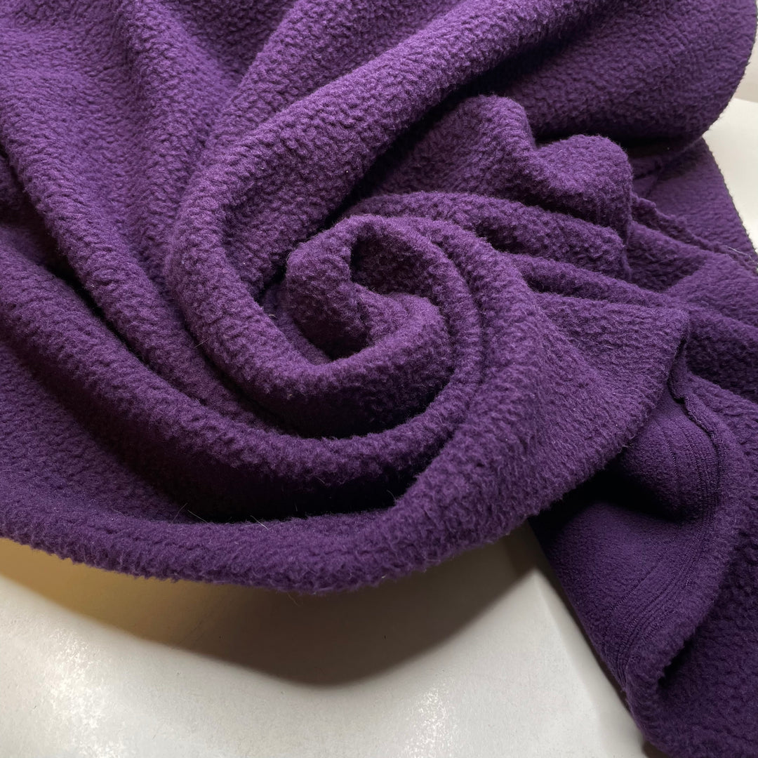 Nesting And Resting - Fleece Poly Knit - Purple - 1.5M Bundle