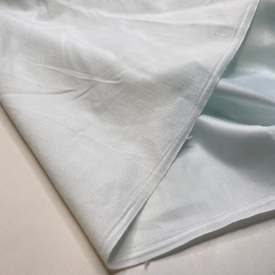 Perfect Pj Set - Brushed Back Satin Poly Woven - Light Blue - 4.8M Bundle
