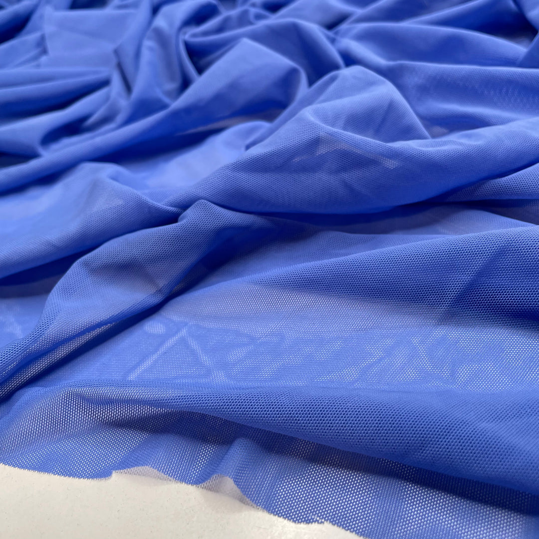 Ocean Waves - Power Mesh Mesh Nylon/Spandex Knit - Blue - 3.6M Bundle