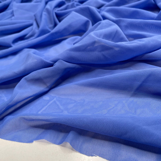 Ocean Waves - Power Mesh Mesh Nylon/Spandex Knit - Blue - 3.6M Bundle