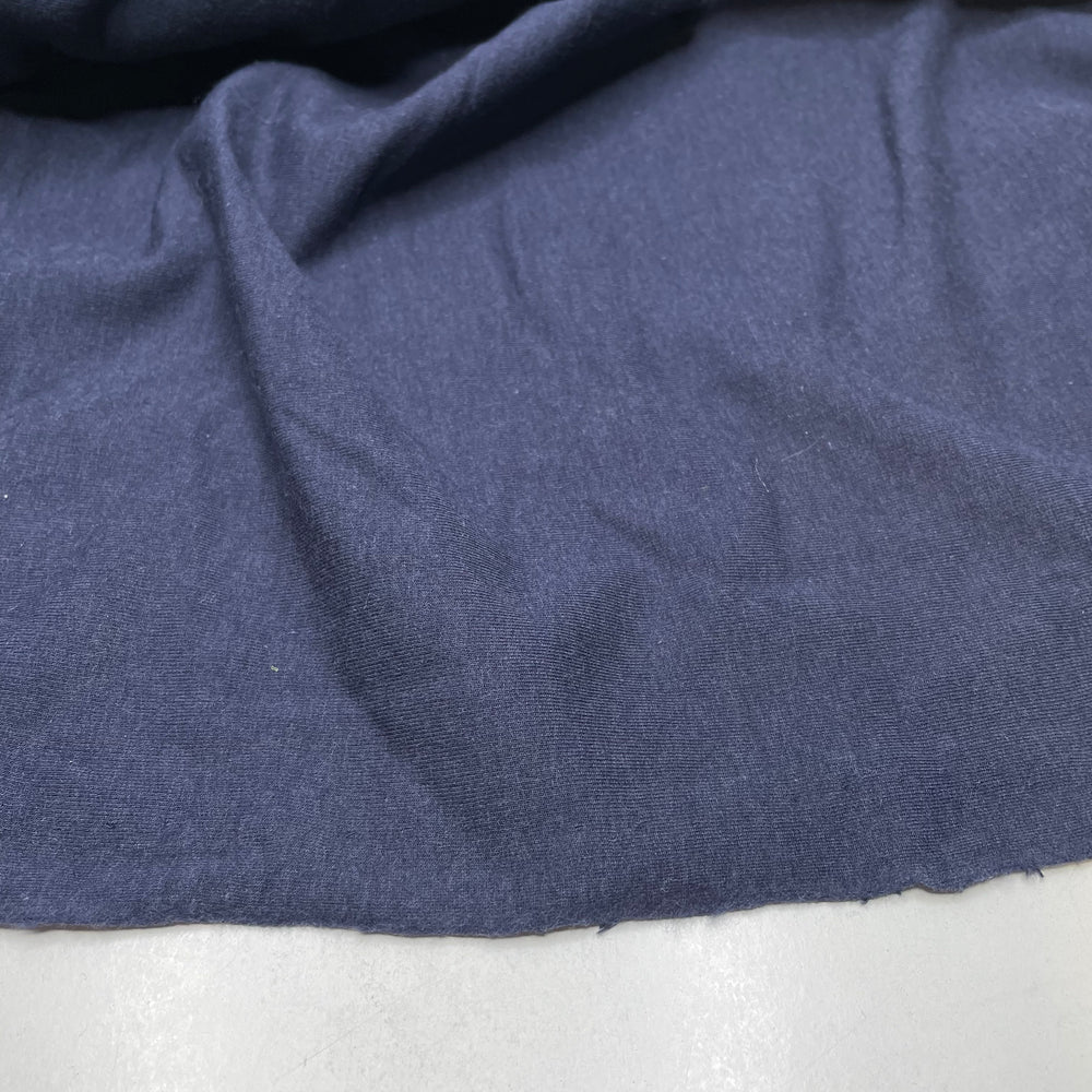Sensational Sensation - Jersey Fleece Bamboo Blend Knit - Navy - 1.6M Bundle