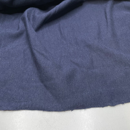 Sensational Sensation - Jersey Fleece Bamboo Blend Knit - Navy - 1.6M Bundle