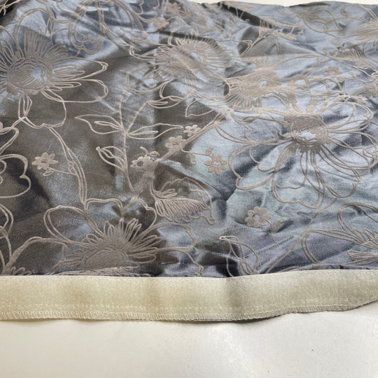 UB - Change Of Heart - Poly Woven - Grey/Blue Floral - 3M Bundle