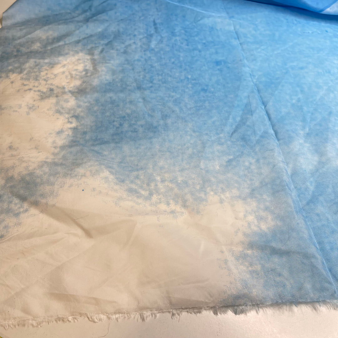 UB - Cloud Evolution - Synthetic Woven - Blue/White Abstract - 2.2M Bundle