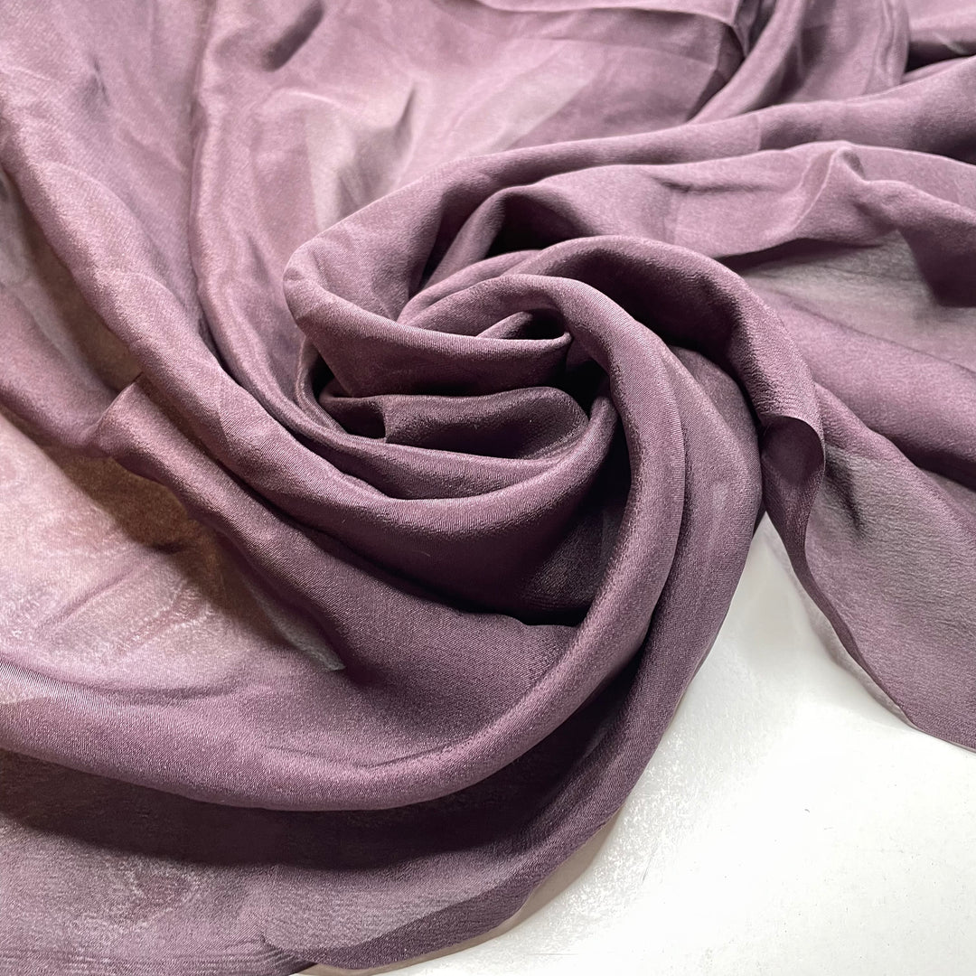 All In Good Fun - Chiffon Silk Woven - Dark Purple - 2.6M Bundle