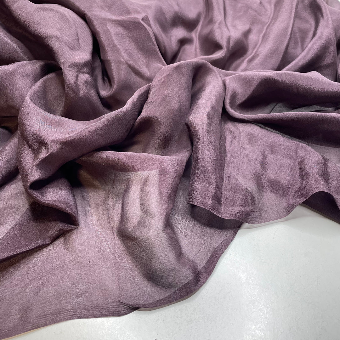 All In Good Fun - Chiffon Silk Woven - Dark Purple - 2.6M Bundle