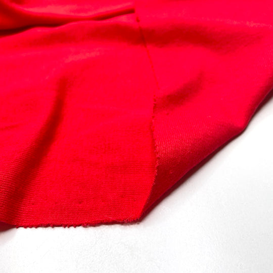Peacock Chardonnay - Rib Knit Cotton Blend Knit - Red - Bundles