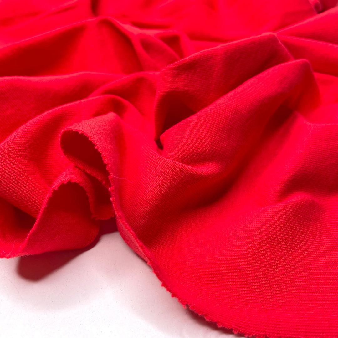Peacock Chardonnay - Rib Knit Cotton Blend Knit - Red - Bundles