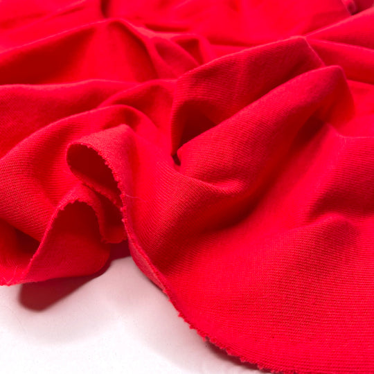 Peacock Chardonnay - Rib Knit Cotton Blend Knit - Red - Bundles