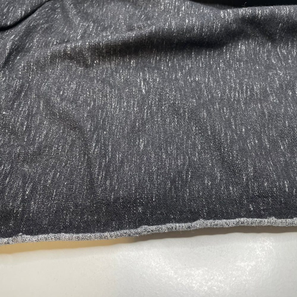 Unpredictable Spring Weather - Cotton/Spandex Knit - Black/Grey - 1M Bundle