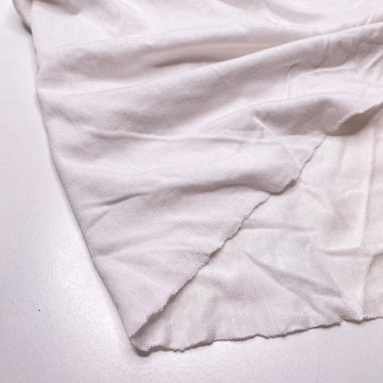 Up In The Air - Jersey Bamboo Blend Knit - White - 1.3M Bundle